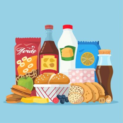 Thực phẩm ăn liền hữu cơ tự nhiên như cốm gạo lứt, bơ mè, bánh nổ, bánh ống, bánh quy gạo lứt mầm