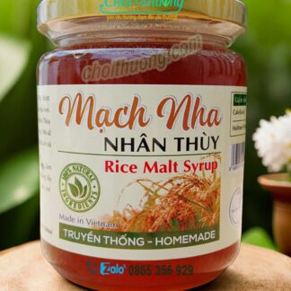 Mạch nha nguyên chất Nhân Thùy hũ thủy tinh 200ml