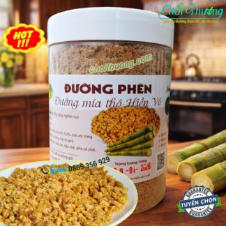 Đường mía thô còn gọi là đường phên mật mía