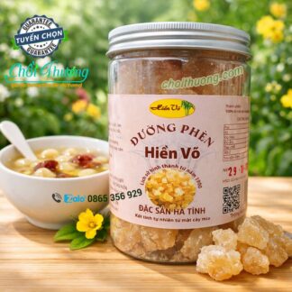 Đường phèn mật mía kết tinh tự nhiên